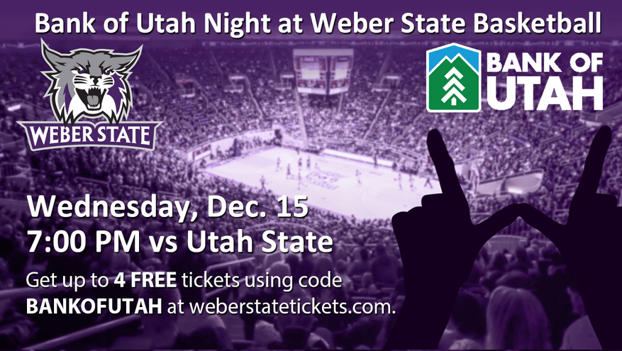 Weber State Basketball vs Utah State Aggies