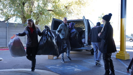 Partners Carrying in Bags