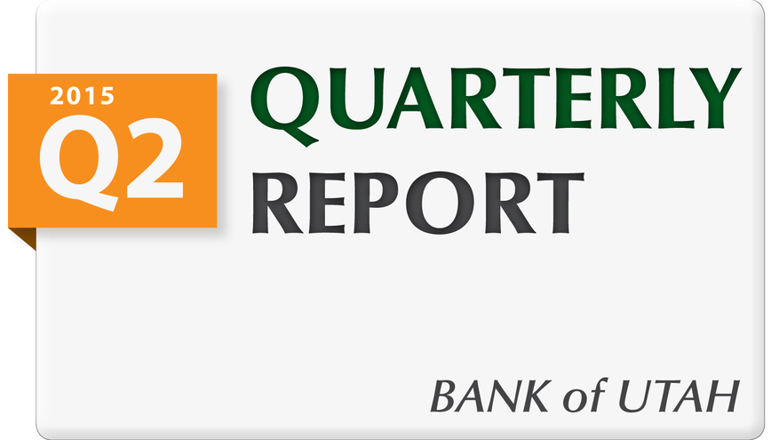 Bank of Utah Quarterly Report 2014 Q2