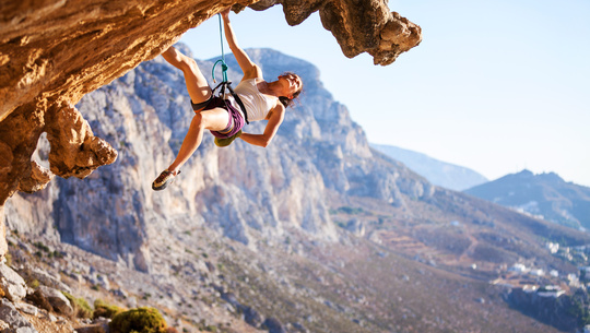 Girl Climbing