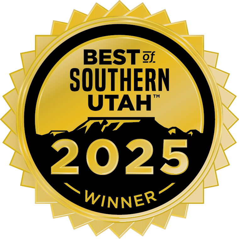 2025 Best of Southern Utah Winner badge for Home Loans – Bank of Utah