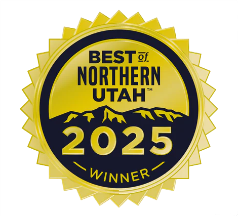 2025 Best of Northern Utah Winner badge for Best Bank – Bank of Utah