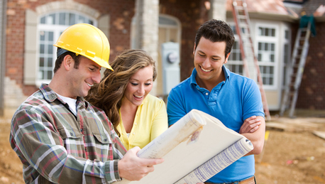 I458 shutterstock 170475800 couple building plans new home web