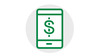 digital financial app illustration