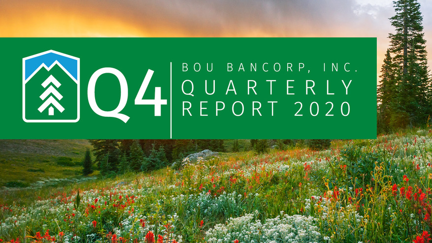 Graphic with the text Q4 2020 Quarterly Report