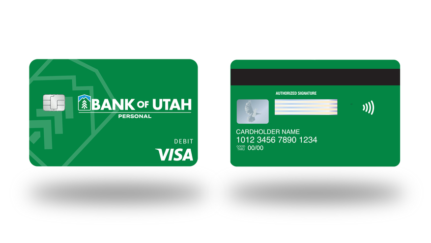 Bank of Utah Contactless Debit Card